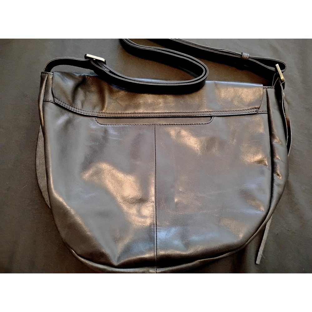 Leather HOBO Inked Hide 2018 Collector's Shoulder Bag indie whimsygoth peasant - Picture 5 of 6
